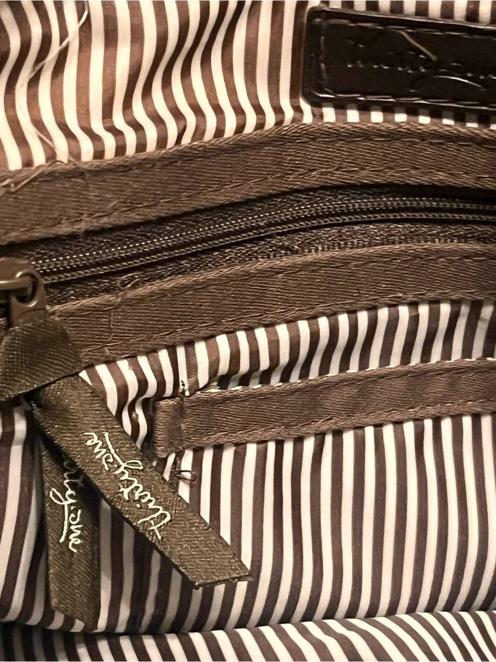 thirty-one Quilted Crossbody Bag in Brown Taupe - Picture 9 of 10